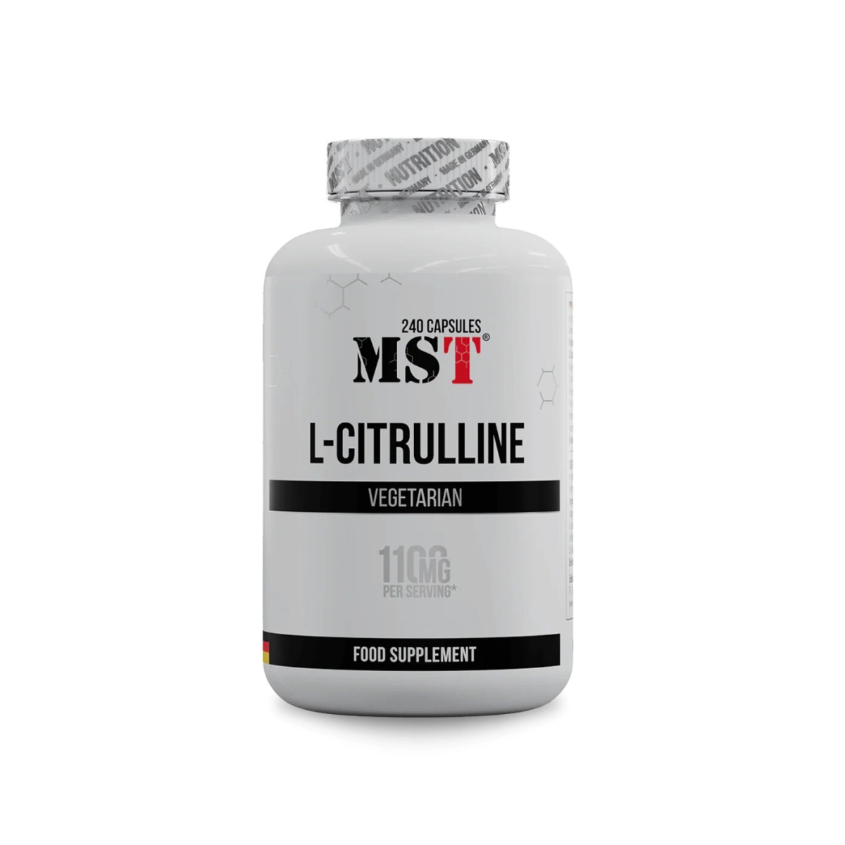 Амінокислота MST Nutrition L-Citrulline, 240 капсул