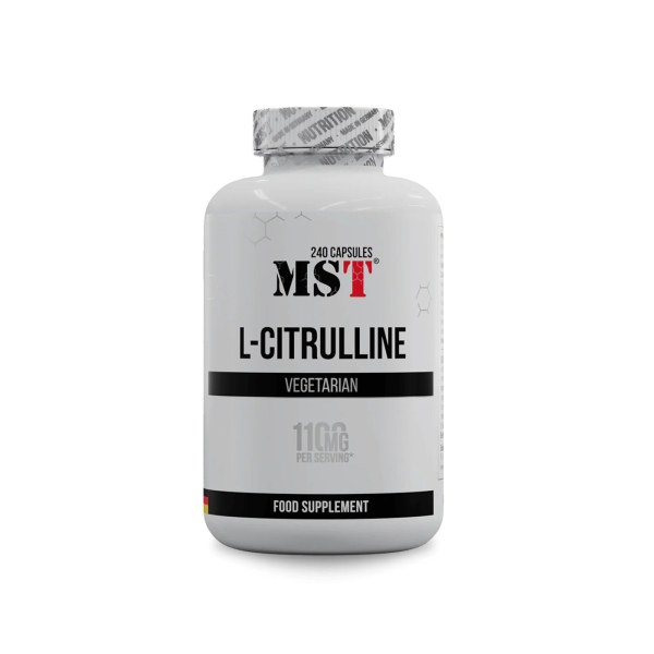 Амінокислота MST Nutrition L-Citrulline, 240 капсул