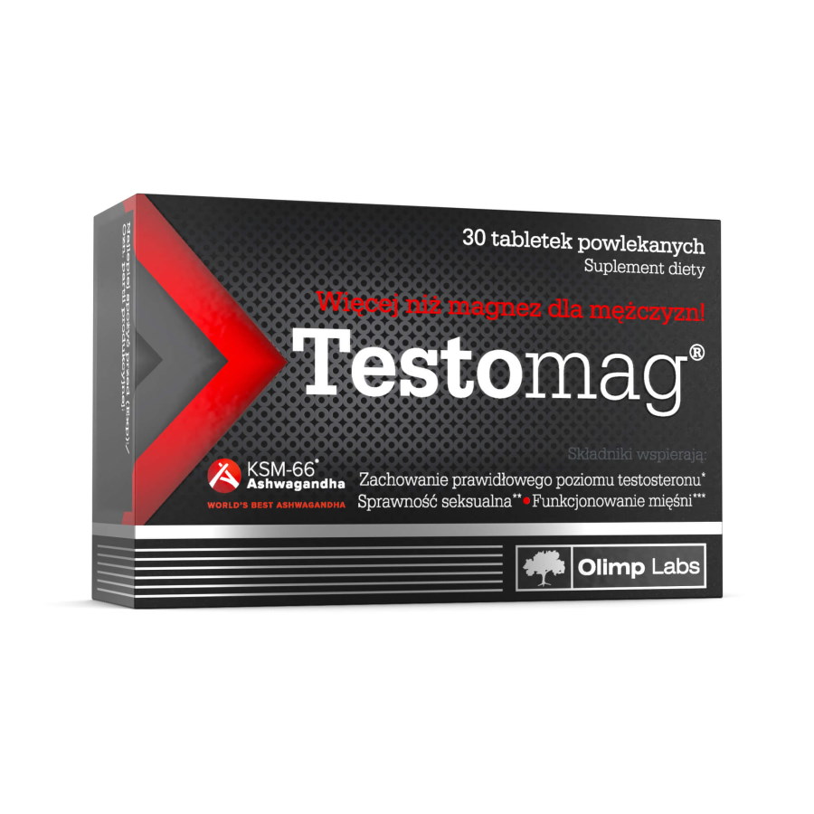 Стимулятор тестостерону Olimp Sport Nutrition Testomag, 30 таблеток