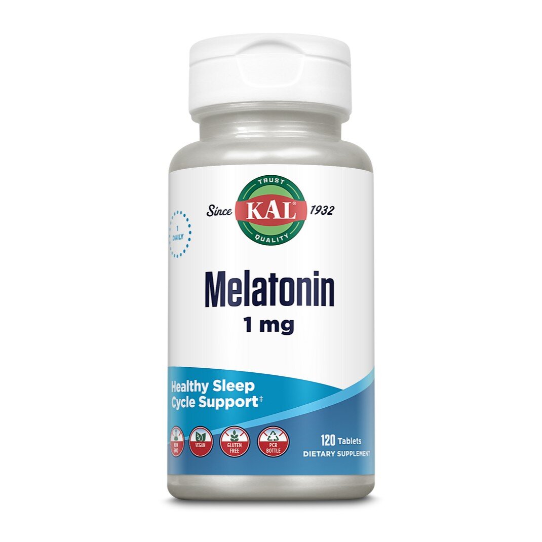 Мелатонін швидкої дії KAL Melatonin 1 mg, 120 таблеток