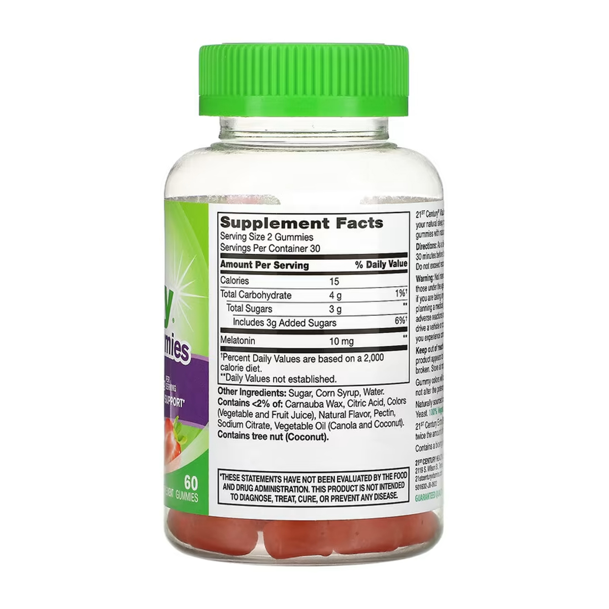 VitaJoy Melatonin 10 mg - 60 gummies. Фото 2