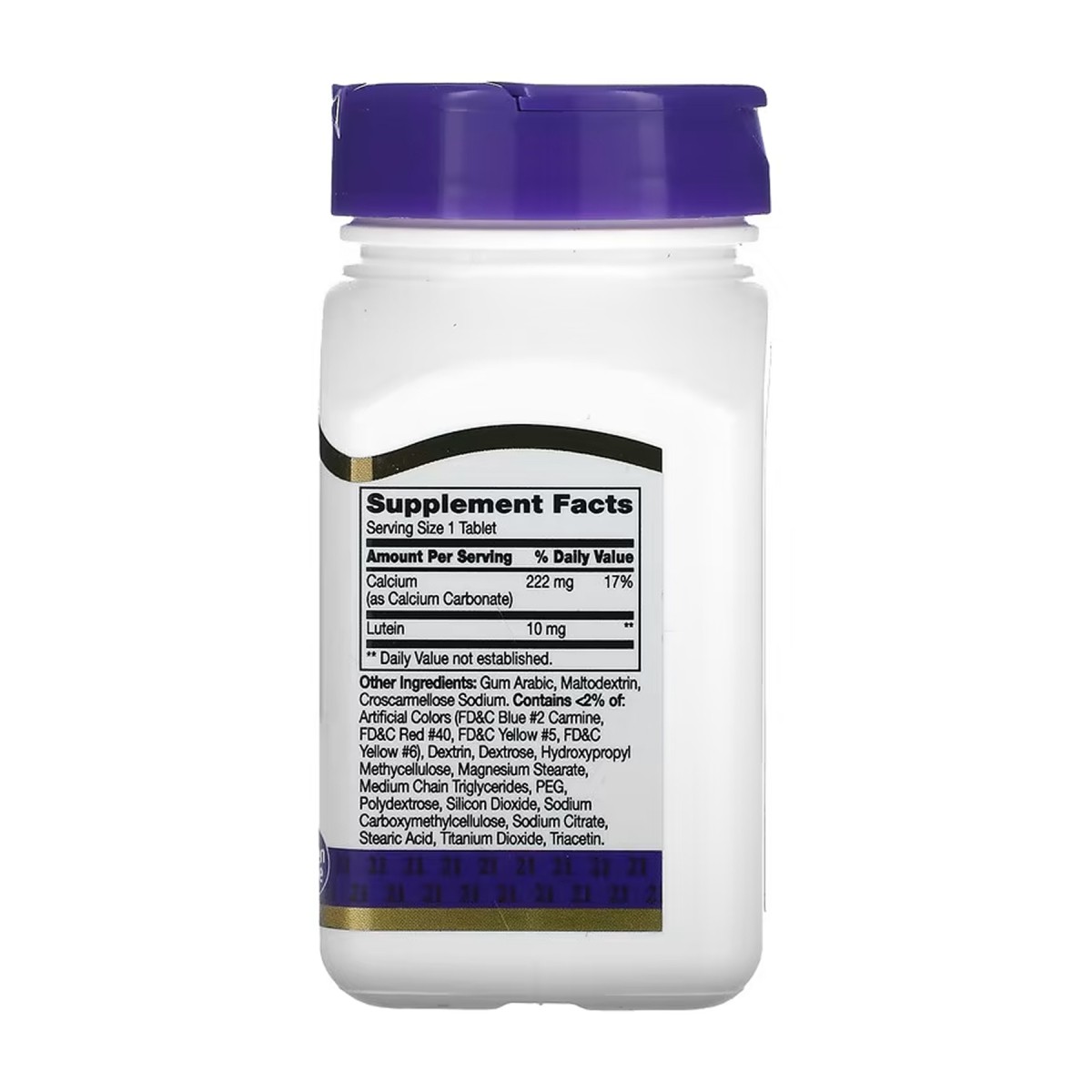 Lutein 10 mg - 60 tabs. Фото 2
