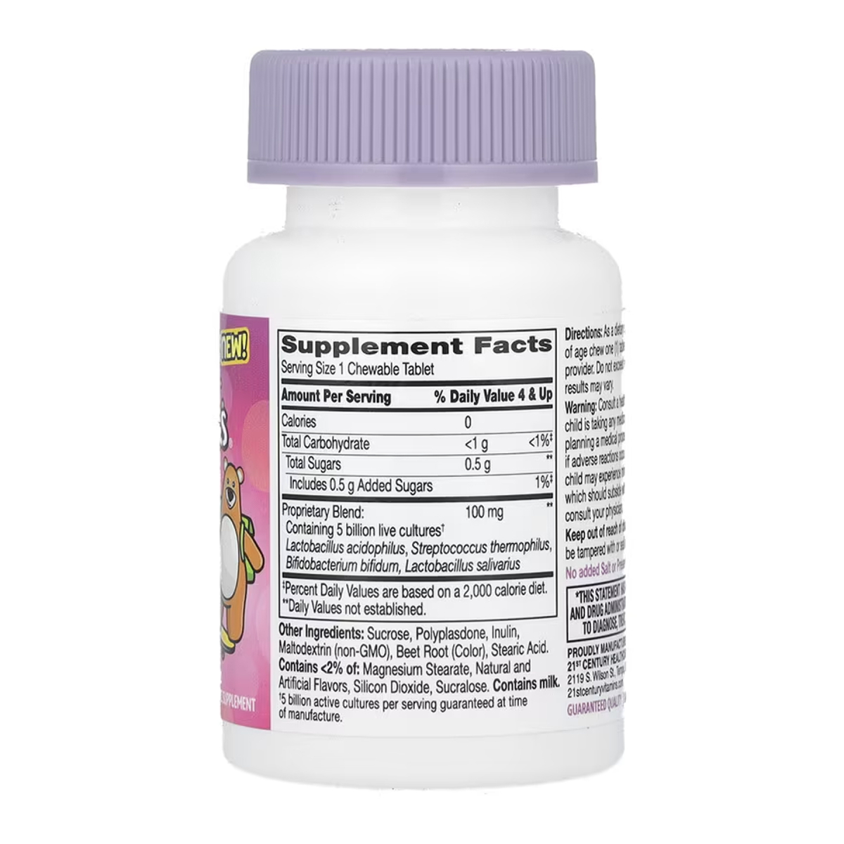 Zoo Friends Probiotic - 30 chewable tabs. Фото 2