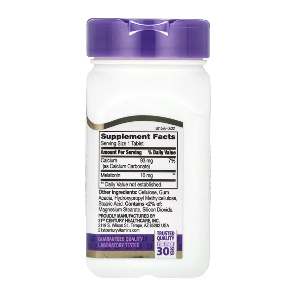 Melatonin 10 mg Prolonged Release - 120 tabs. Фото 2