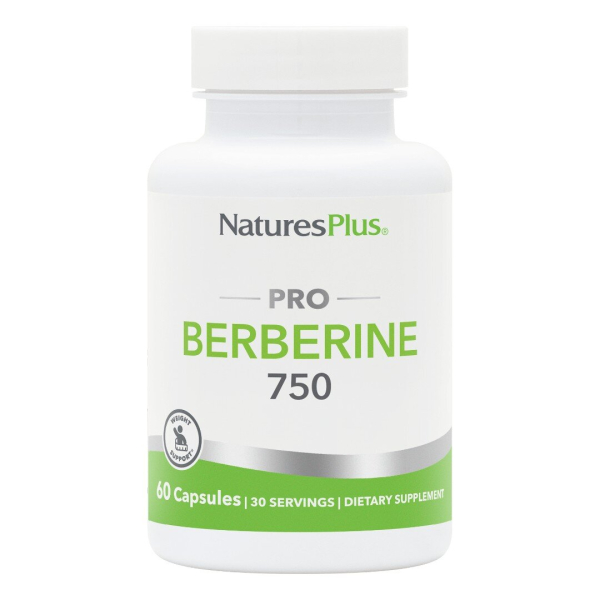 Берберин Natures Plus PRO Berberine 750 mg, 60 капсул