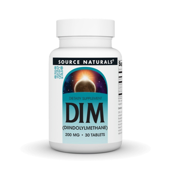 Натуральна добавка Source Naturals DIM 200 mg, 30 таблеток