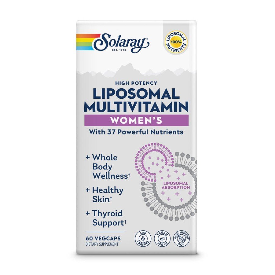 Комплекс для жінок Solaray Liposomal Multivitamin Women's, 60 вегакапсул