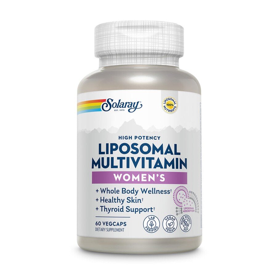 Комплекс для жінок Solaray Liposomal Multivitamin Women's, 60 вегакапсул. Фото 2