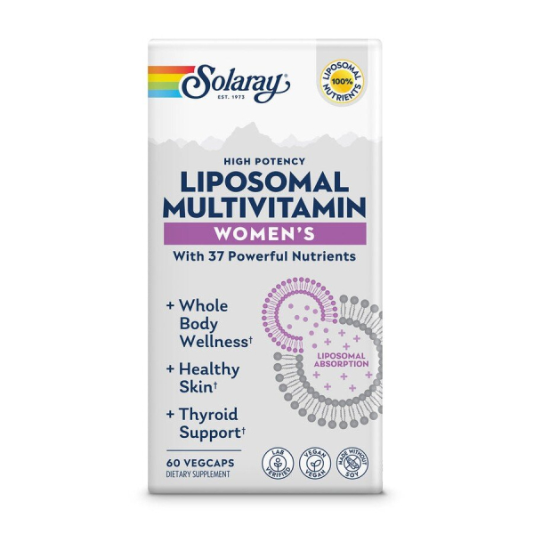 Комплекс для жінок Solaray Liposomal Multivitamin Women's, 60 вегакапсул