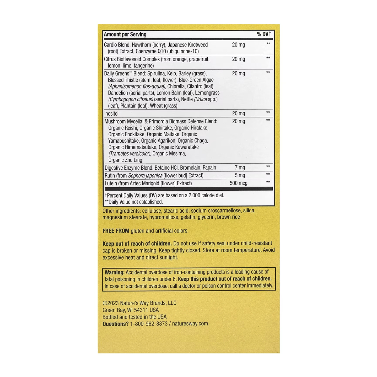 Adult Ultra Potency Multi - 60 tabs. Фото 3