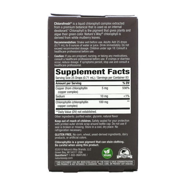 Chlorofresh® Mint 40X Liquid - 59 ml. Фото 2