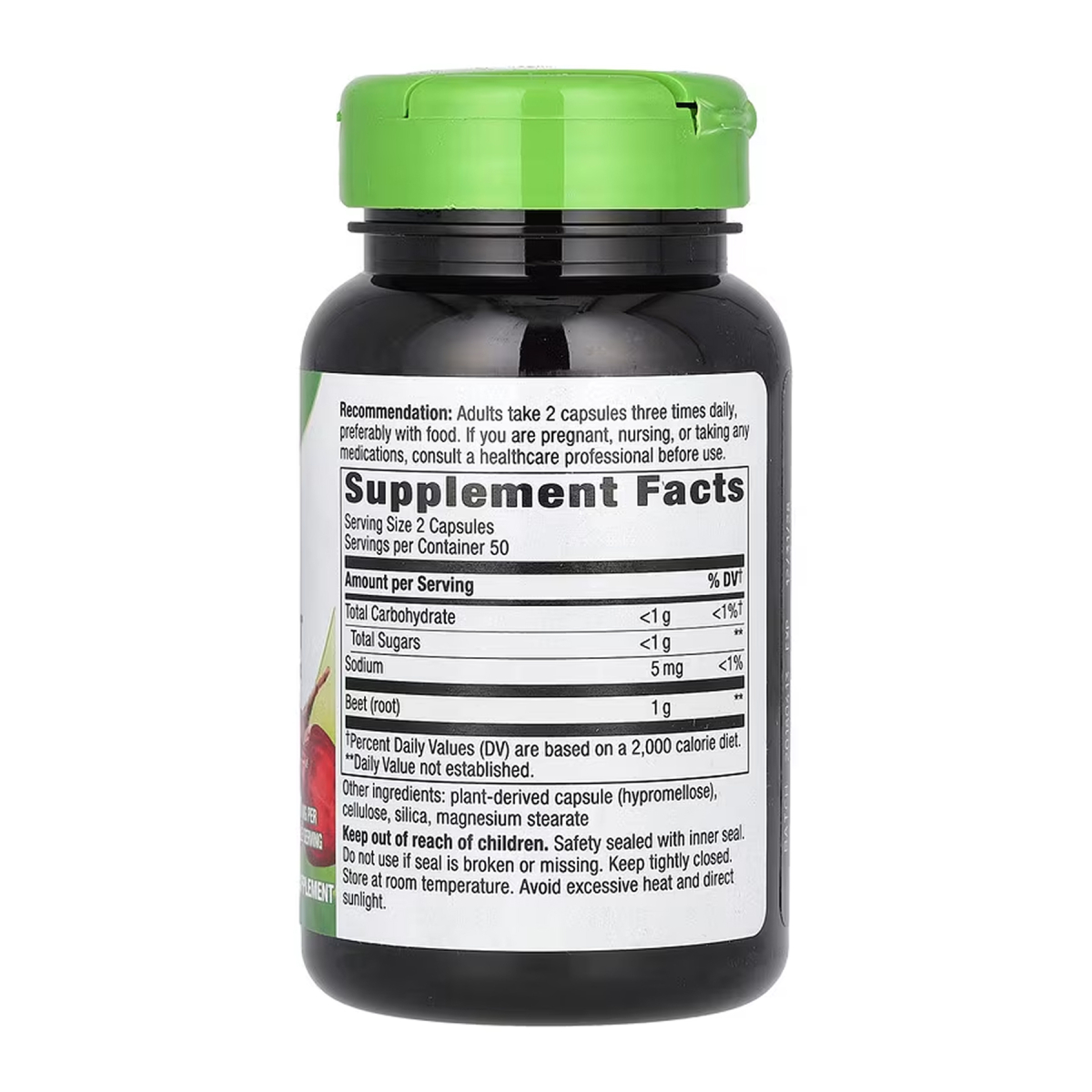 Beet Root Powder - 100 vcaps. Фото 2