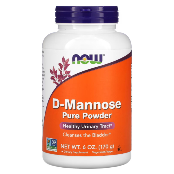 Натуральна добавка NOW D-Mannose Powder, 170 грам