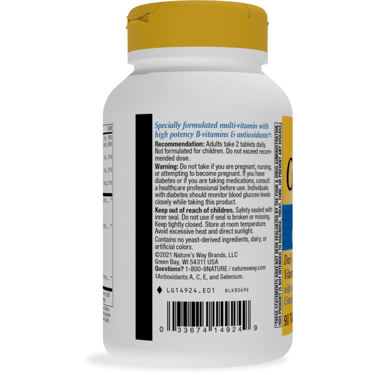 Вітаміни та мінерали Nature's Way Completia Diabetic, 90 таблеток. Фото 3