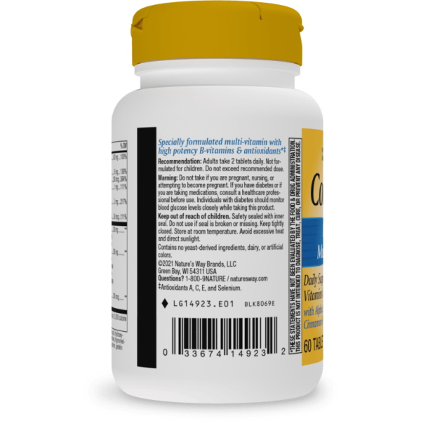 Вітаміни та мінерали Nature's Way Completia Diabetic, 60 таблеток. Фото 3