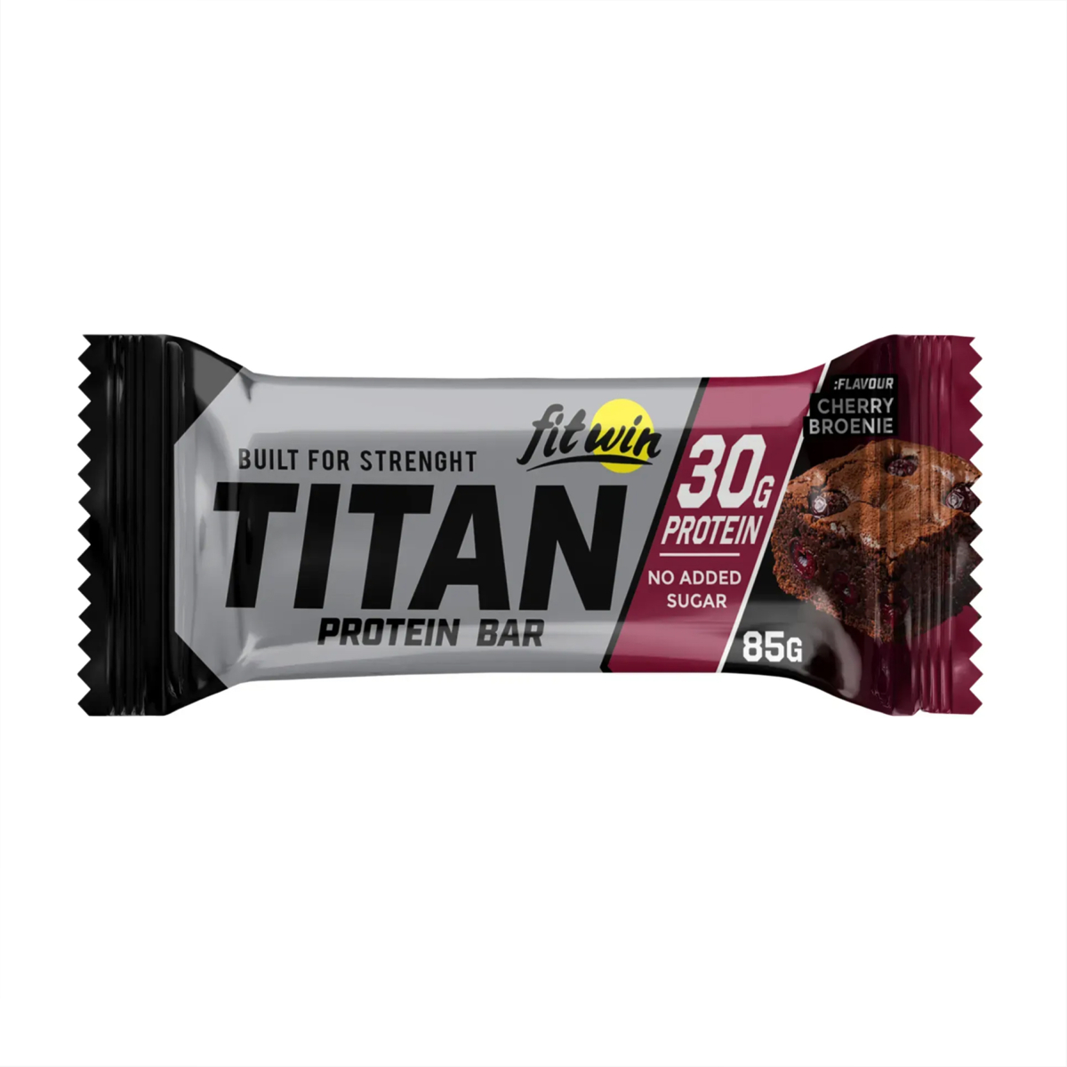 TITAN BAR - 9x85g Cherry Brownie. Фото 2