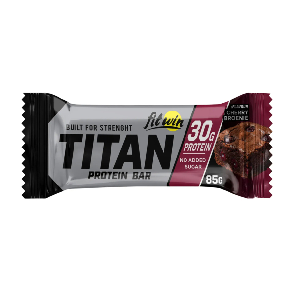 TITAN BAR - 9x85g Cherry Brownie. Фото 2