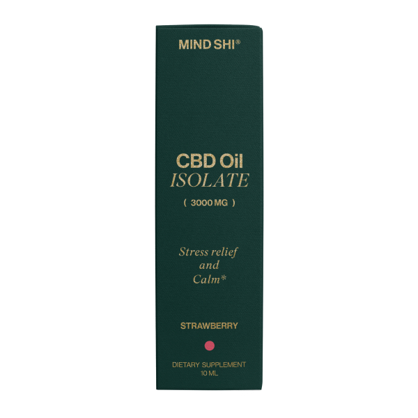 CBD Oil Isolate 3000 mg Strawberry - 10 ml. Фото 2