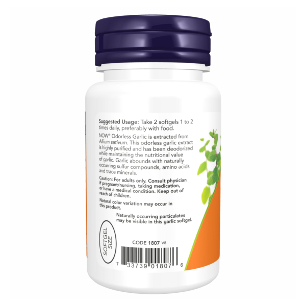 Odorless Garlic Orig - 250 sgels. Фото 3