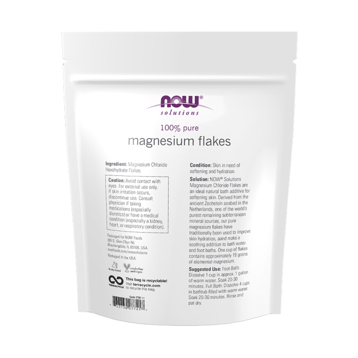 Magnesium Flakes - 750g. Фото 2