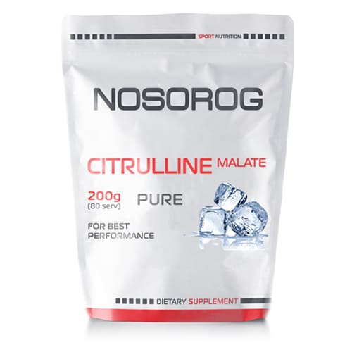 Амінокислота Nosorog Citrulline Malate, 200 грам