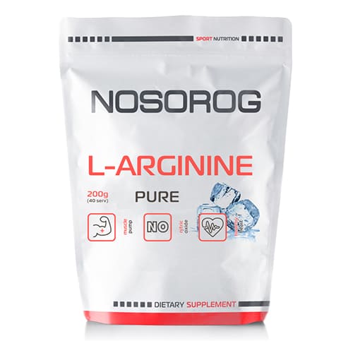 Амінокислота Nosorog L-Arginine, 200 грам