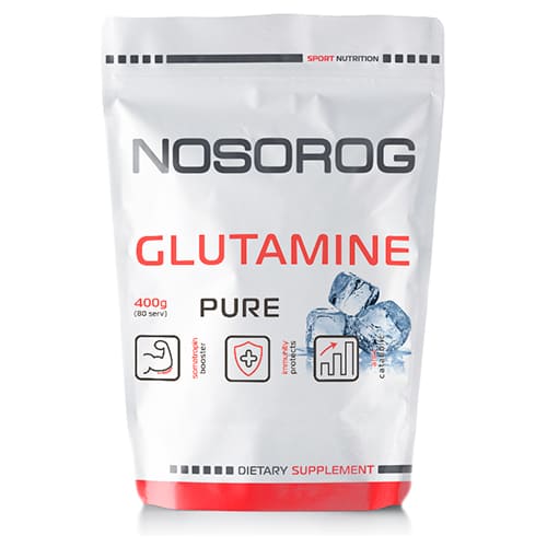 Амінокислота Nosorog Glutamine, 400 грам