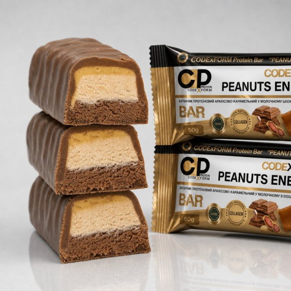 Протеїновий батончик CODExFORM Protein Bar, 50 грам. Фото 5