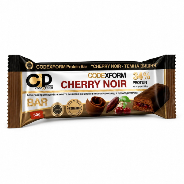 Блок протеїнових батончиків CODExFORM Protein Bar, 12*50 грам. Фото 5