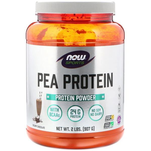Гороховий протеїн NOW Pea Protein, 907 грам