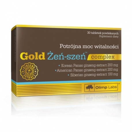 Натуральна добавка Olimp Sport Nutrition Gold Ginseng, 30 капсул
