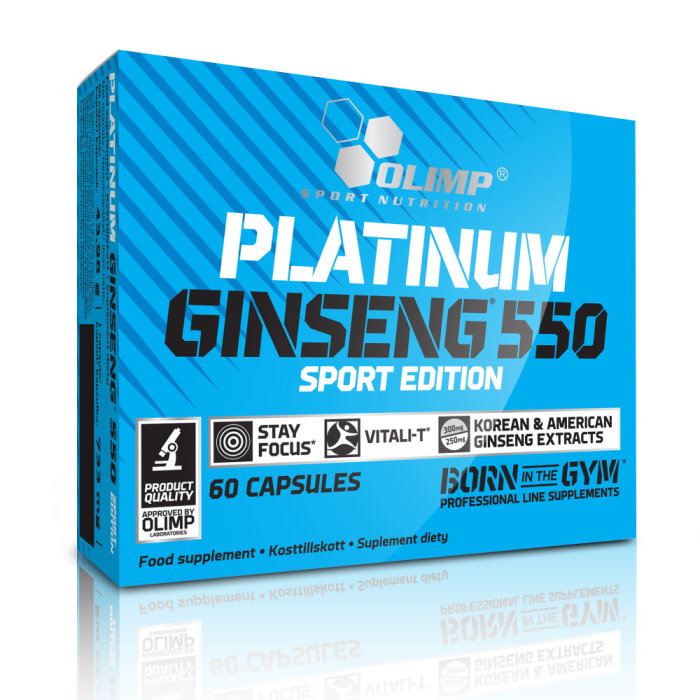 Натуральна добавка Olimp Sport Nutrition Sport Edition Platinum Ginseng, 60 капсул