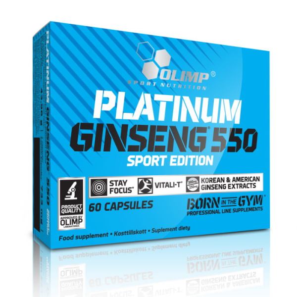 Натуральна добавка Olimp Sport Nutrition Sport Edition Platinum Ginseng, 60 капсул