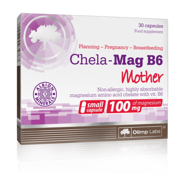 Вітаміни та мінерали Olimp Sport Nutrition Chela-Mag B6 Mama, 30 капсул