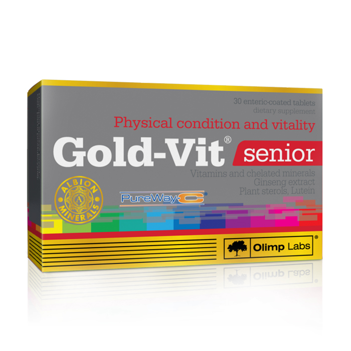 Вітаміни та мінерали Olimp Sport Nutrition Gold Vit for Senior, 30 таблеток
