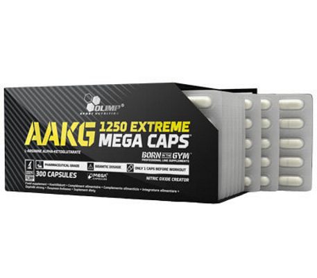 Амінокислота Olimp Sport Nutrition AAKG 1250 Extreme Mega Caps, 300 капсул