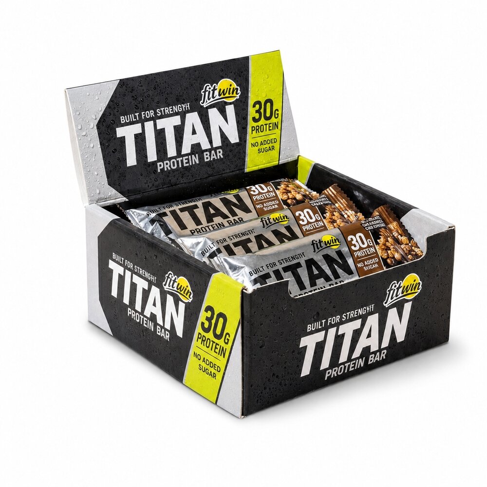 Батончик FitWin Titan Bar, 9*85 грам. Фото 4