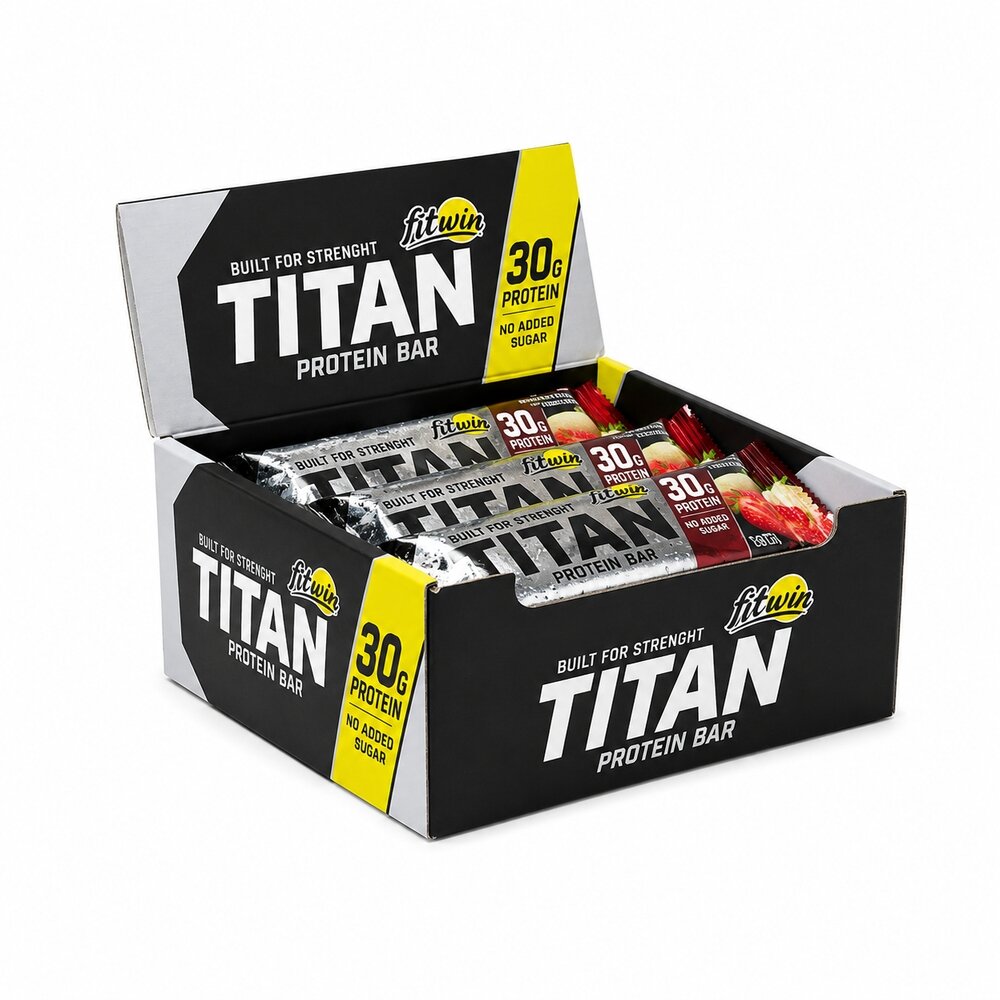 Батончик FitWin Titan Bar, 9*85 грам. Фото 7