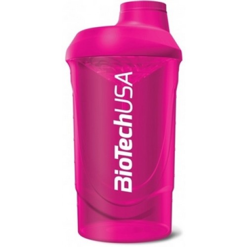 Шейкер BioTech Wave 600 мл, Pink