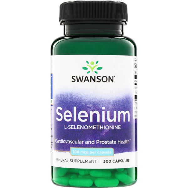 L-селенометіонін Swanson Selenium 100 mcg, 300 капсул. Фото 2