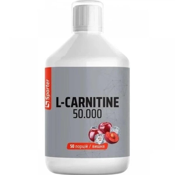 Рідкий карнітин Sporter L-Carnitine 50.000, 500 мл