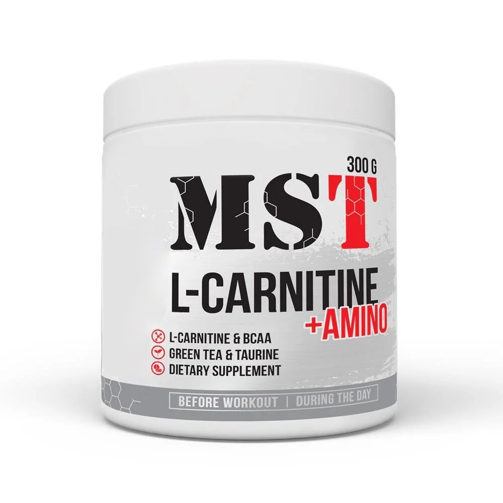 Жироспалювач MST Nutrition L-Carnitine + Amino, 300 грам
