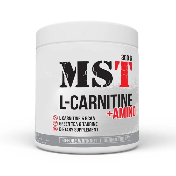 Жироспалювач MST Nutrition L-Carnitine + Amino, 300 грам