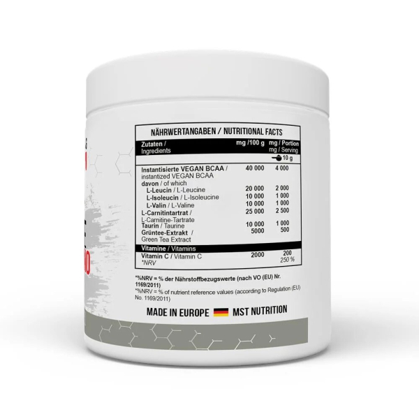 Жироспалювач MST Nutrition L-Carnitine + Amino, 300 грам. Фото 3