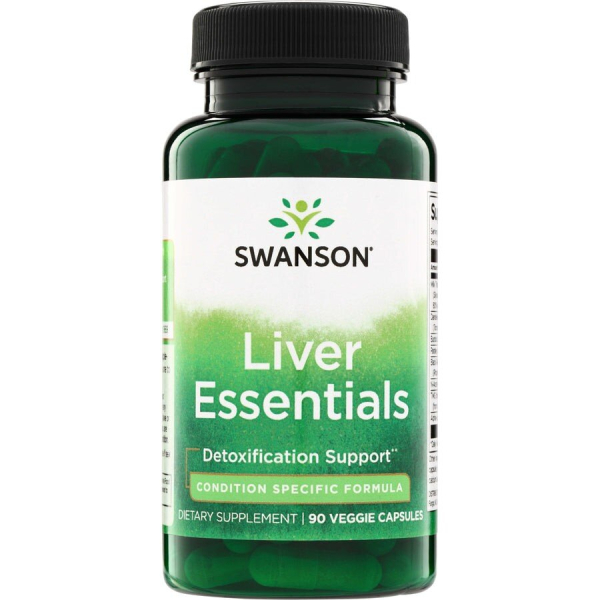 Комплекс для підтримки печінки Swanson Liver Essentials, 90 вегакапсул. Фото 2