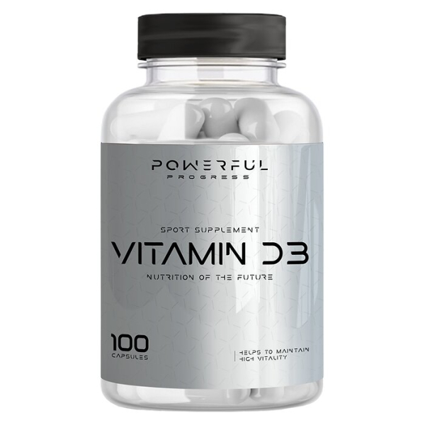 Вітамін D3 Powerful Progress Vitamin D3, 100 капсул