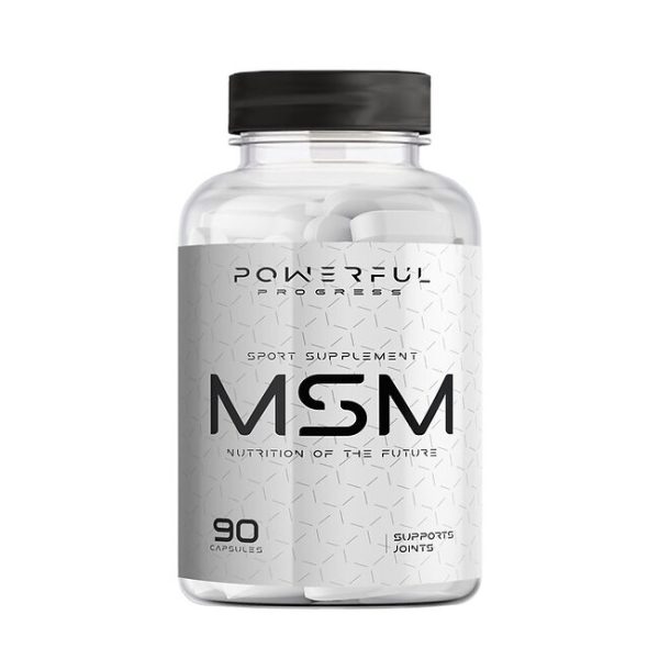 Препарат для суглобів і зв'язок Powerful Progress MSM 1000 mg, 90 капсул