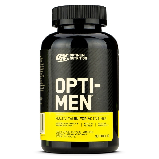 Вітаміни та мінерали Optimum Nutrition Opti-Men (EU), 90 таблеток Покращує пам'ять та когнітивні функції