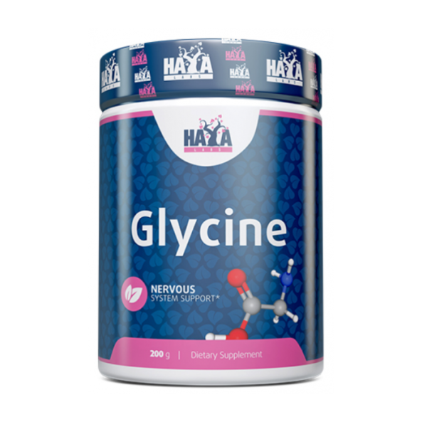 Амінокислота Haya Labs Glycine, 200 грам