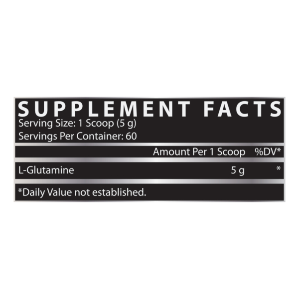 Glutamine Drive Black - 300g. Фото 2